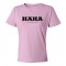 Womens Haha Having A Heart Attack Acronym - Tee Shirt