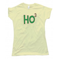 Womens Ho3 Ho Ho Ho Christmas Santa Claus - Tee Shirt