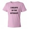 Womens I Believe In The Internet - Tee Shirt