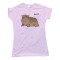 Womens I Care About This A Lot - Meme Tee Shirt