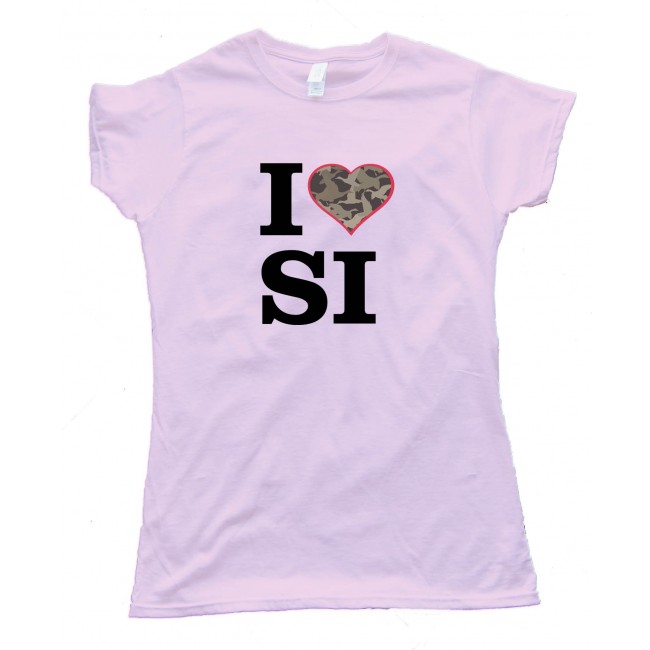Womens I Love Si Robertson Tee Shirt