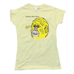 Womens Lemon Key Face - Jimmie Rustler Tee Shirt