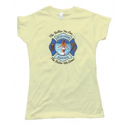 Womens Miami Beach Fire Department - Tee Shirt