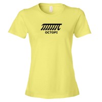 Womens Octopi Math Nerd - Tee Shirt