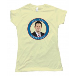 Womens Paul Ryan Little Face - Tee Shirt