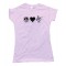 Womens Peace Love And Ukulele - Tee Shirt