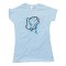 Womens Praying Hands Mickey Mouse Style - Tee Shirt