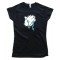 Womens Praying Hands Mickey Mouse Style - Tee Shirt