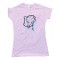 Womens Praying Hands Mickey Mouse Style - Tee Shirt