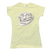 Womens Reality Trollface Coolface Tee Shirt