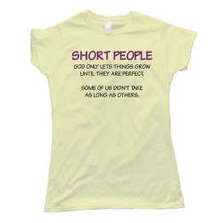 Womens Short People Tee Shirt