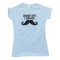 Womens Sorry But I Really Mustache - Movember - Tee Shirt