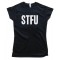 Womens Stfu Shut The F*&Ck Up - Meme - Tee Shirt