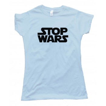 Womens Stop Wars Star Wars Peace - Tee Shirt