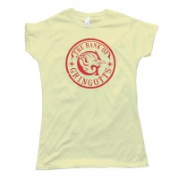 Womens The Bank Of Gringotts - Harry Potter - Tee Shirt