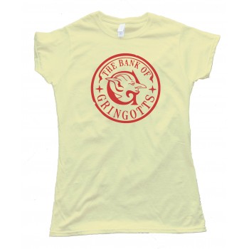 Womens The Bank Of Gringotts - Harry Potter - Tee Shirt