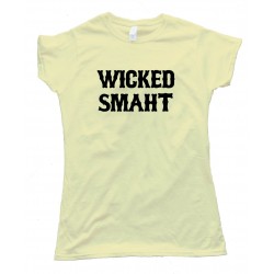 Womens Wicked Smaht Boston - Tee Shirt
