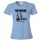 Womens Wine Is The Answer What Was The Question? - Tee Shirt