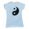 Womens Yin-Yang - Retro Tee Shirt