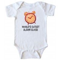 World'S Cutest Alarm Clock - Baby Bodysuit