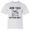 Youth Sized Are You Kitten Me? Cat Person - Tee Shirt
