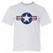 Youth Sized Classic American Military Star Air Force - Tee Shirt