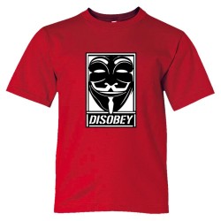 Youth Sized Disobey - Obey Opposite Graffiti Style - Tee Shirt