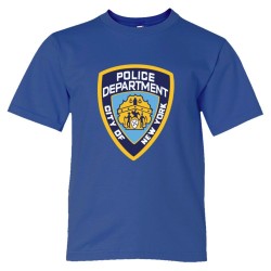 Youth Sized Nypd New York Police Department Logo - Tee Shirt