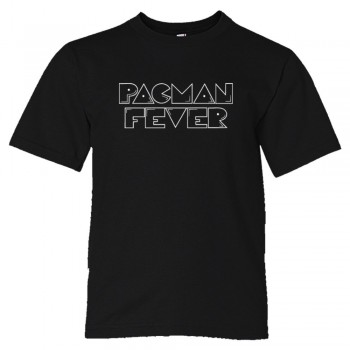 Youth Sized Pacman Fever Classic Gaming Logo - Tee Shirt