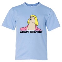 Youth Sized What'S Goin On? Heman He-Man Masters Of The Universe - Tee Shirt