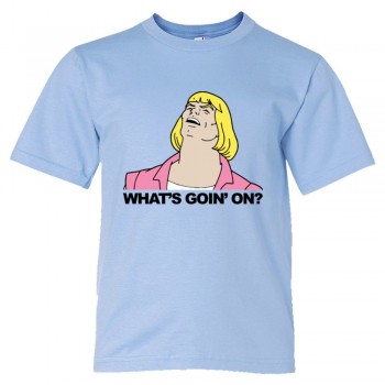 Youth Sized What'S Goin On? Heman He-Man Masters Of The Universe - Tee Shirt