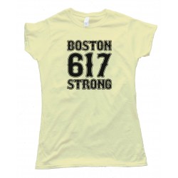 Womens Boston Strong 617 T-Shirt