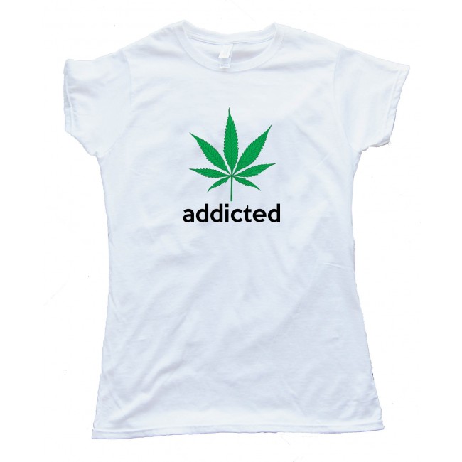 Womens Leaf Parody Tee Shirt