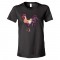 Womens Big Cock Rooster Painting - Tee Shirt