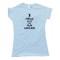 Womens Freak Out And Run Around Keep Calm And Carry On Spoof - Tee Shirt