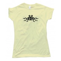Womens Fsm Symbol - The Flying Spaghetti Monster - Tee Shirt