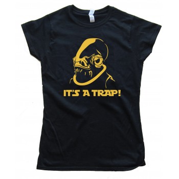 Womens It'S A Trap - Admiral Ackbar - Star Wars Tee Shirt