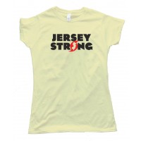 Womens Jersey Strong Hurricane Sandy Superstorm Survivor - Tee Shirt