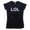 Womens Lol Laugh Out Loud Sms Text - Tee Shirt