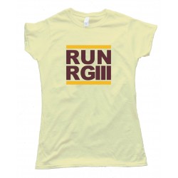 Womens Run Rg3 Robert Griffen Washington Redskins - Tee Shirt