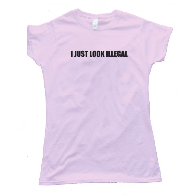 Womens Sergio Romo I Just Look Illegal San Francisco Giants - Tee Shirt