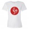 Womens Sriracha Rooster Emblem Logo - Tee Shirt