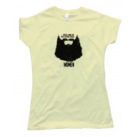 Womens Theres A Name For People Without Beards - Tee Shirt