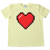 8 Bit Heart Shirt - Tee Shirt