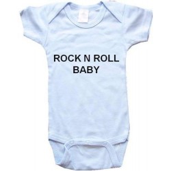 Baby Bodysuit - Rock And Roll Baby -