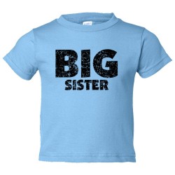 Toddler Sized Big Sister - Toddler Tee Shirt Rabbit Skins
