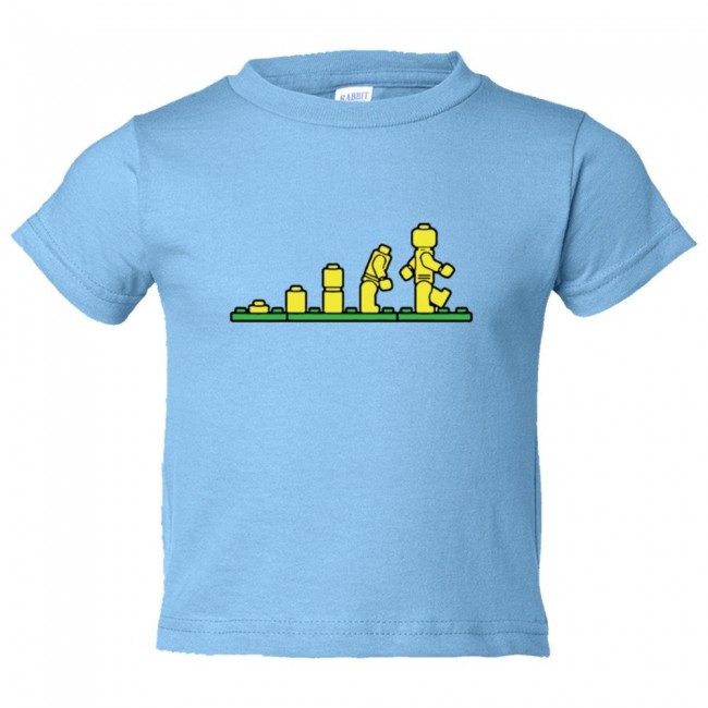 Toddler Sized Lego Evolution Lego Man - Shirt Skins