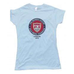 Usa Women'S Soccer Gold Medal - London 2012 - Tee Shirt