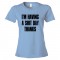 Womens Im Have A Shit Day Thanks - Tee Shirt