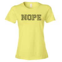 Womens Nope - Tee Shirt